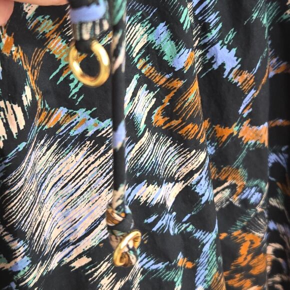 Ulla Johnson Gabi Dress Size 6?/S Starling Feather Midi Puff Sleeve Empire Waist - Picture 8 of 15